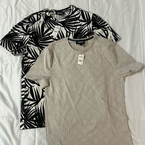 Express Men’s tshirts - size small new with tags